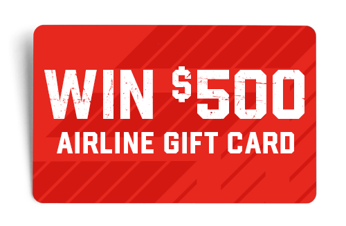 $500 Airline Gift Card