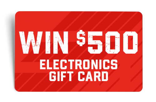 $500 Electronics Gift Card