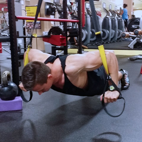 TRX Chest Press Or TRX Chest Fly 
