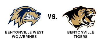 Bentonville West Wolverines vs. Bentonville Tigers