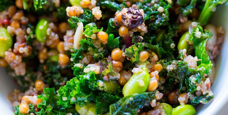 Fat-Burning Foods - Kale and Quinoa