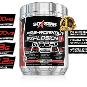 PRE-WORKOUT EXPLOSION RIPPED