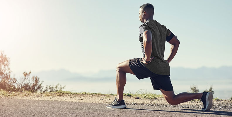 Outdoor Workout - Lunges