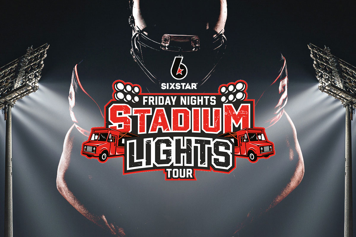 SIXSTAR Announces “Friday Night Stadium Lights” Nationwide Bus Tour To Kick-Off High School Partnerships