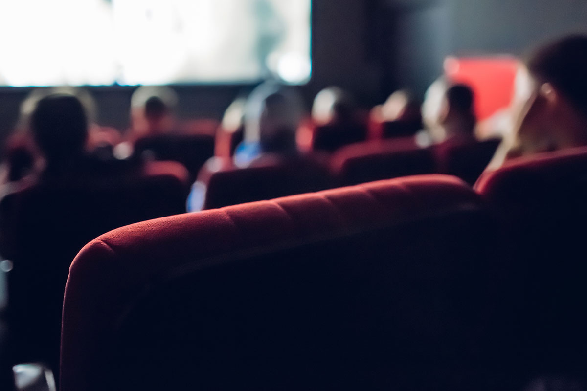 Watching a movie